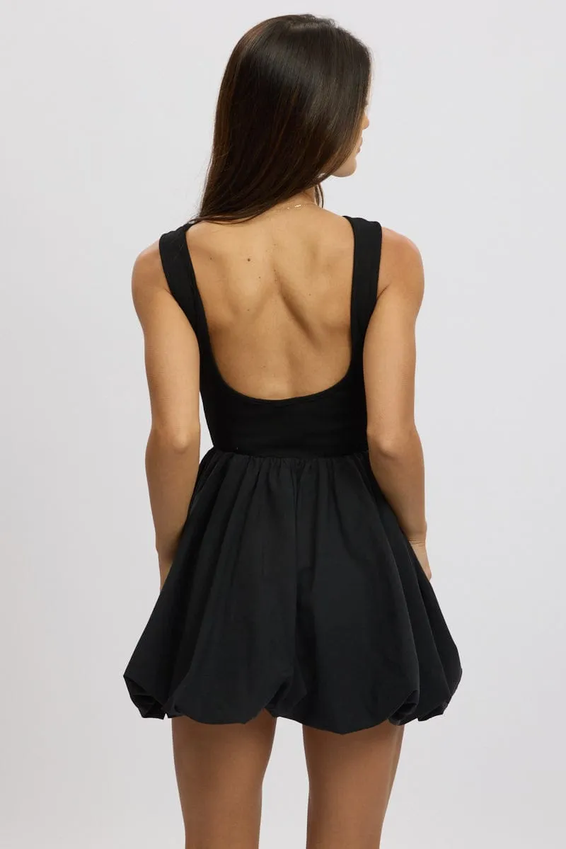 Black Bubble Dress Mini sold by Ally Fashion product image thumbnail 5
