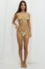 Orange Print Tie Side Bikini Set sold by Ally Fashion