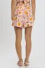 Multi Abstract Relaxed Shorts High Rise sold by Ally Fashion