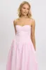 Pink Midi Dress Corset Bust sold by Ally Fashion