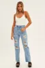 White Rib V Neck Strappy Bodysuit sold by Ally Fashion