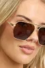 Brown Aviator Sunglasses sold by Ally Fashion