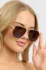 Brown Aviator Sunglasses sold by Ally Fashion
