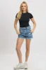 Black T-Shirt Short Sleeve Crew Neck Supersoft sold by Ally Fashion