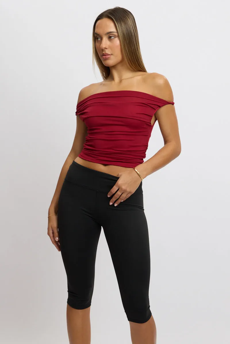 Black Capri Leggings sold by Ally Fashion