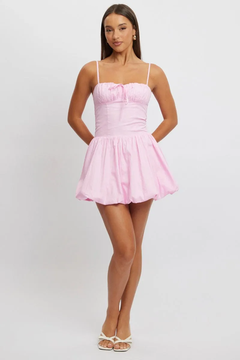 Pink Bubble Dress Mini sold by Ally Fashion product image thumbnail 2
