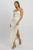 White Bodycon Dress Sleeveless Midi sold by Ally Fashion