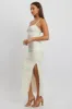 White Bodycon Dress Sleeveless Midi sold by Ally Fashion