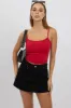 Black Denim Skort Skirt High Rise sold by Ally Fashion