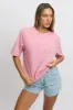 Pink Graphic Tee Short Sleeve sold by Ally Fashion