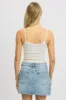 Grey Graphic Singlet Rib sold by Ally Fashion