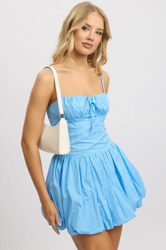 Blue Bubble Dress Mini sold by Ally Fashion
