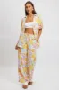 Multi Abstract Relaxed Shirt Short Sleeve sold by Ally Fashion