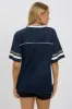 Blue Sport Tee Short Sleeve sold by Ally Fashion