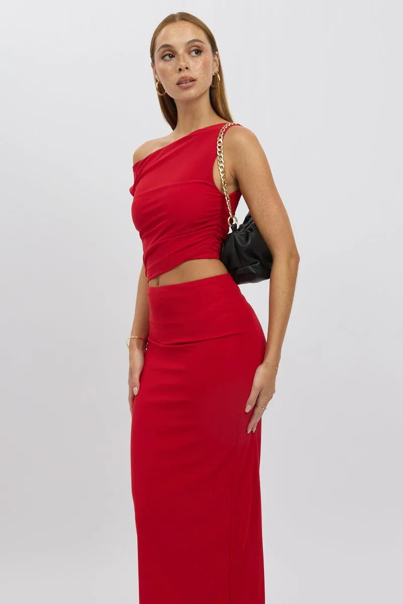 Red Bodycon Dress Maxi Mesh sold by Ally Fashion