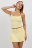Yellow Cami Top Thin Strap Supersoft sold by Ally Fashion