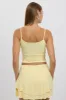 Yellow Cami Top Thin Strap Supersoft sold by Ally Fashion