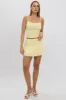 Yellow Cami Top Thin Strap Supersoft sold by Ally Fashion