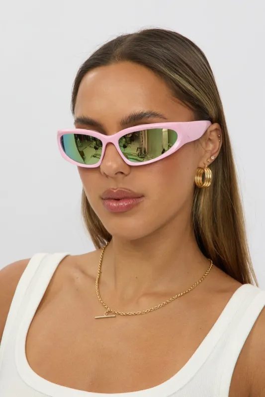 Pink Fashion Sunglasses sold by Ally Fashion