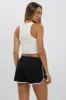 White Tank Top Rib sold by Ally Fashion