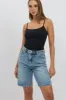 Denim Jorts Mid Rise sold by Ally Fashion