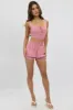 Red Check Bloomer Shorts sold by Ally Fashion