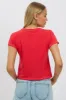 Red Graphic Tee Short Sleeve sold by Ally Fashion