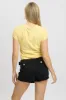 Yellow Graphic Tee Short Sleeve sold by Ally Fashion