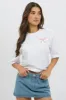 White Graphic Tee Short Sleeve sold by Ally Fashion