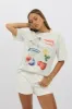 Grey Graphic Tee Short Sleeve sold by Ally Fashion