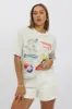Grey Graphic Tee Short Sleeve sold by Ally Fashion