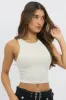 Grey Tank Top Rib sold by Ally Fashion