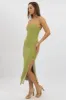 Green Bodycon Dress Sleeveless Midi sold by Ally Fashion