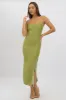 Green Bodycon Dress Sleeveless Midi sold by Ally Fashion