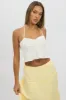 White Halter Neck Top Lace sold by Ally Fashion