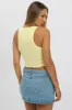 Yellow Tank Top Rib sold by Ally Fashion