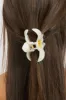White Hibiscus Flower Claw Clip sold by Ally Fashion