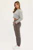 Grey Track Pants High Rise sold by Ally Fashion