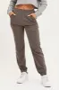 Grey Track Pants High Rise sold by Ally Fashion