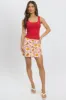 Red Supersoft Top U Neck Sleeveless sold by Ally Fashion