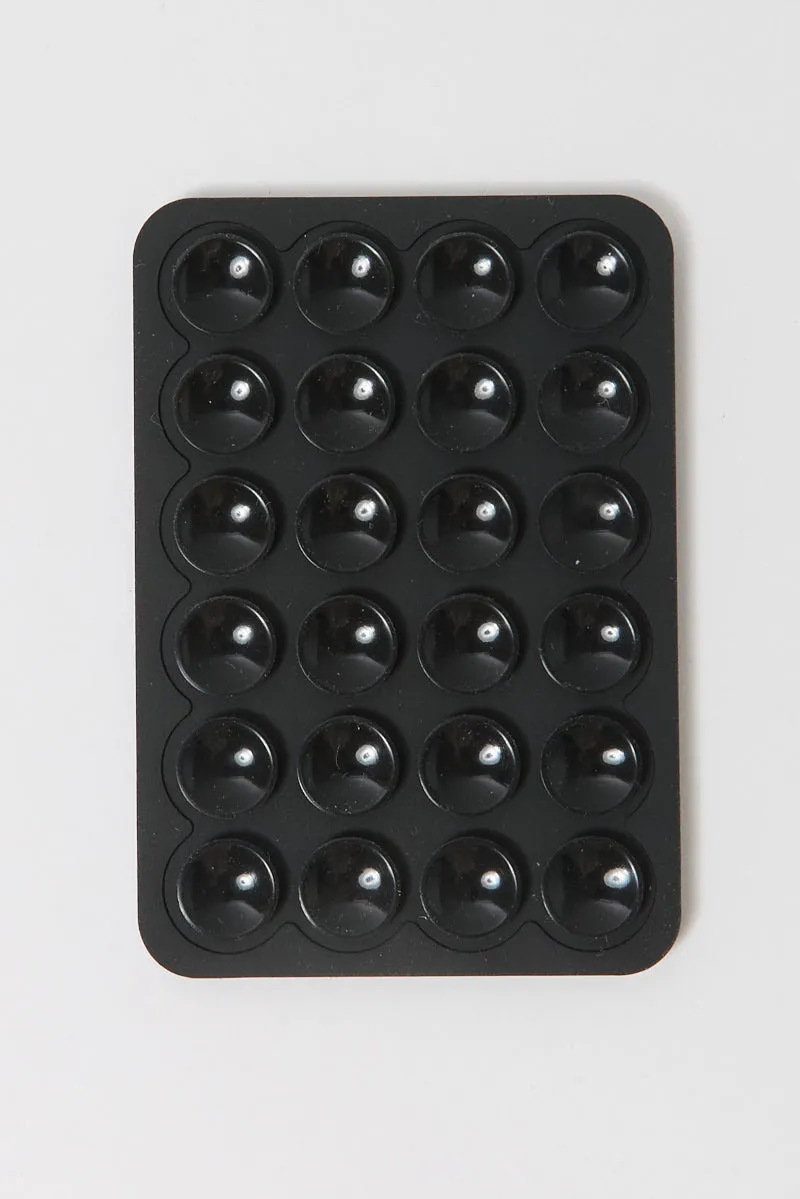 Black Double Side Suction Phone Grip sold by Ally Fashion product image thumbnail 2