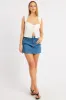 Denim Skort Skirt High Rise sold by Ally Fashion