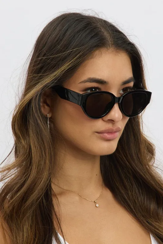 Black Animal Print Fashion Sunglasses sold by Ally Fashion