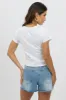 White Graphic Tee Short Sleeve sold by Ally Fashion