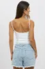 White Bodysuit Sleeveless Supersoft sold by Ally Fashion