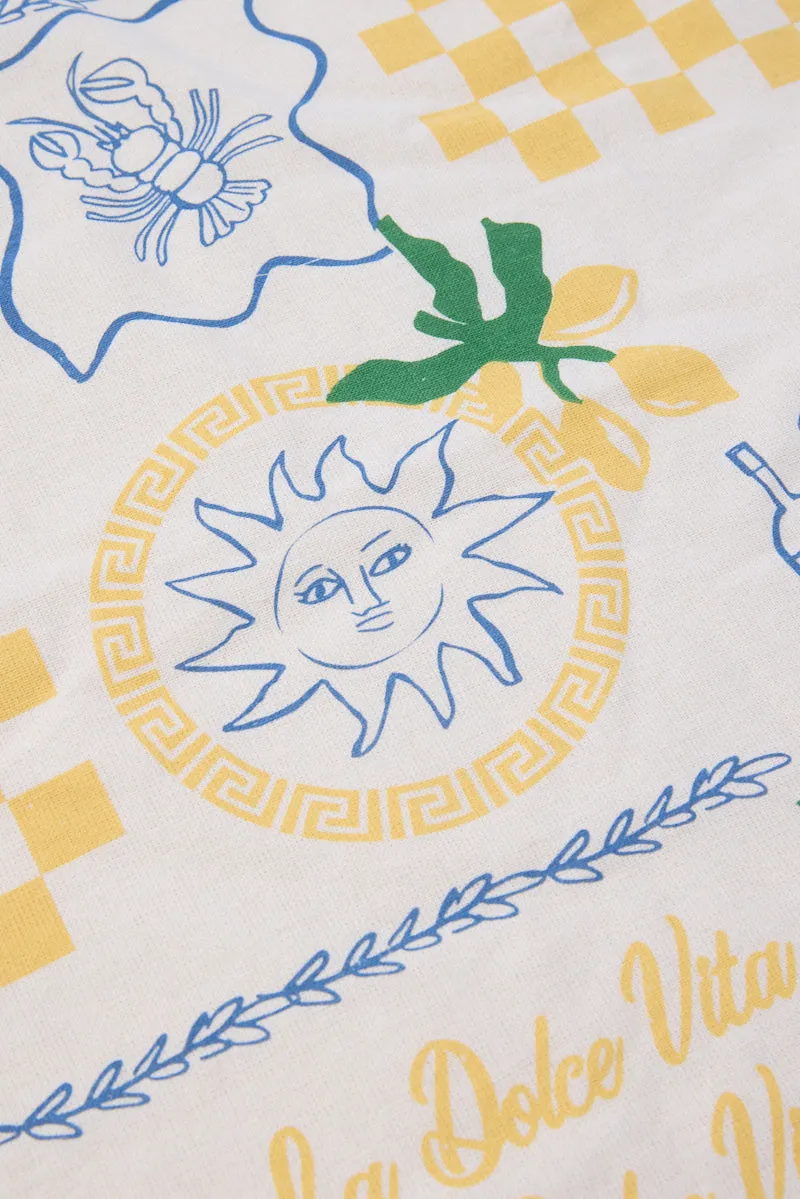 Multi Abstract Tote Bag Printed La Dolce Vita sold by Ally Fashion product image thumbnail 2