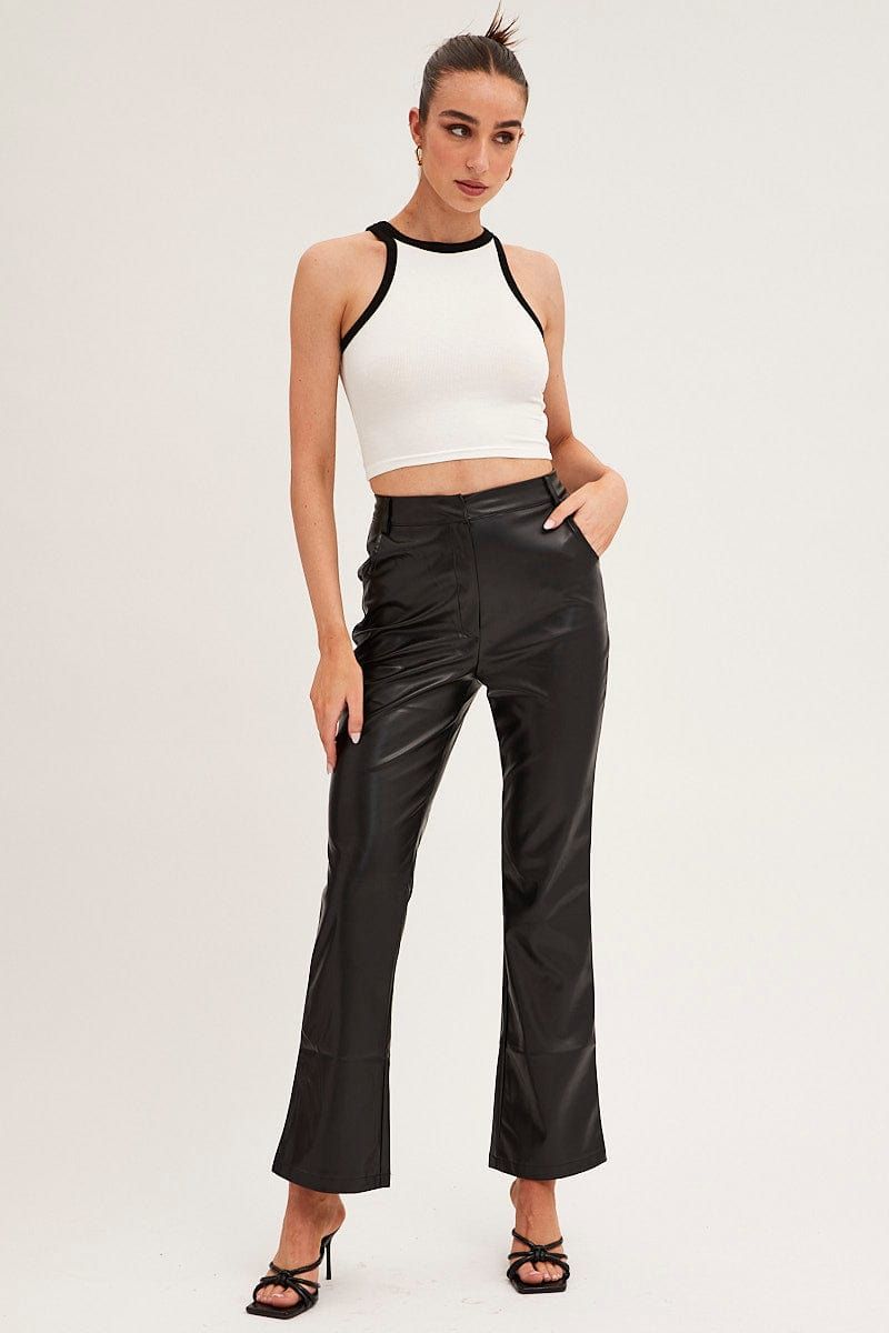 White Jersey Top sold by Ally Fashion product image thumbnail 3