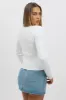 White Button Up Knit Cardigan Long Sleeve sold by Ally Fashion