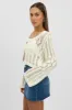 White Crochet Tie Up Cardigan sold by Ally Fashion