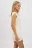 Yellow Mini Dress Square Neck sold by Ally Fashion